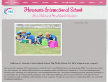 Tablet Screenshot of harcourtsschool.org